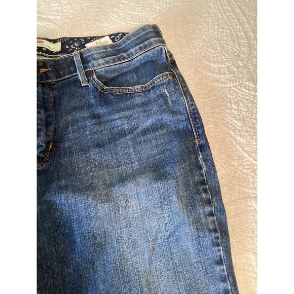 Women’s Levis Perfect Waist 525 Bootcut Denim Blue Jeans*Size 12M *VGC - Picture 5 of 11